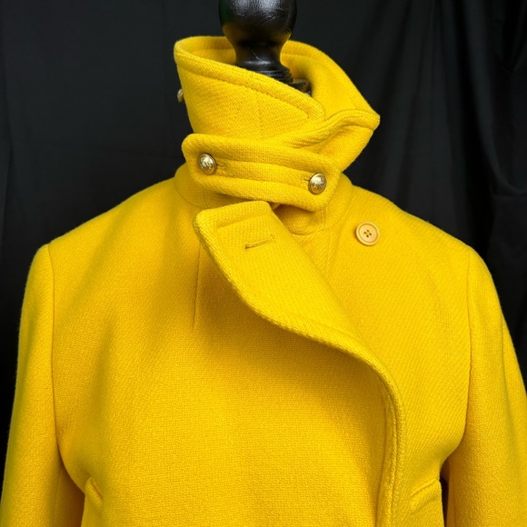J. Crew Stadium Cloth by Nello Gori Double Breasted Women’s Topcoat. Size 10. - Picture 7 of 16